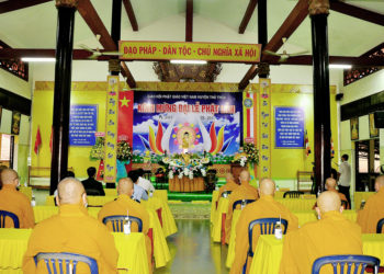 Đại lễ Phật đản huyện Thủ Thừa Phật lịch 2565