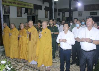 Ban Trị Sự Phật Giáo Thủ Thừa trang nghiêm tổ chức Đại Lễ Phật Đản PL: 2566