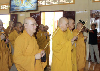 Tịnh Xá Ngọc Thặng tổ chức Lễ Húy Kỵ Ni Trưởng Thích Nữ Nhung Liên