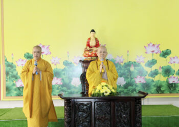 ĐẠO TRÀNG CHÙA KIM CANG TU HỌC BÁT QUAN TRAI TRỞ LẠI BÌNH THƯỜNG SAU DỊCH BỆNH COVID-19.