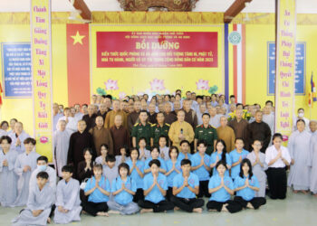 KHAI GIẢNG LỚP BỒI DƯỠNG KIẾN THỨC QUỐC PHÒNG VÀ AN NINH CHO TĂNG NI, PHẬT TỬ, NHÀ TU HÀNH NĂM 2023