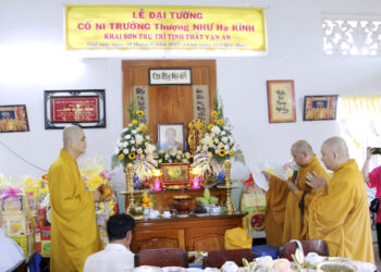 LỄ ĐẠI TƯỜNG CỐ NI TRƯỞNG THÍCH NỮ NHƯ KỈNH VÀ TRAO QUYẾT ĐỊNH BỔ NHIỆM TRỤ TRÌ TỊNH THẤT VẠN AN