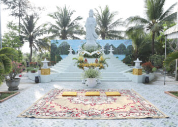 LỄ AN VỊ TÔN TƯỢNG QUAN THẾ ÂM BỒ TÁT Điểm SHTGTT PHÁP HOÀ – HUYỆN ĐỨC HUỆ