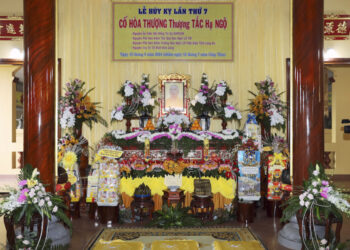 LỄ HUÝ KỴ LẦN THỨ 7 CỐ HOÀ THƯỢNG THƯỢNG TẮC HẠ NGỘ NGUYÊN TRỤ TRÌ TỔ ĐÌNH KIM CANG