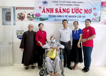 Tổ đình Kim Cang – Cty Vĩnh Hoàn tài trợ chương trình Ánh Sáng Ước Mơ cuối năm 2024