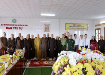 BAN TRỊ SỰ GHPGVN HUYỆN THỦ THỪA HỘI NGHỊ TỔNG KẾT HOẠT ĐỘNG PHẬT SỰ – NĂM GIÁP THÌN – 2024