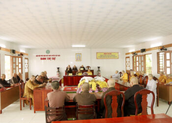 BAN TRỊ SỰ GHPGVN HUYỆN THỦ THỪA HỌP ĐỊNH KỲ ĐẦU NĂM VÀ PHƯƠNG HƯỚNG HOẠT ĐỘNG PHẬT SỰ NĂM ẤT TỴ – 2025